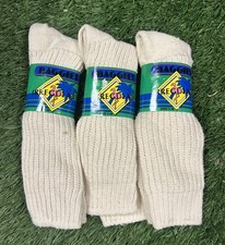 Vintage 80s Baggies Women  s 9-11 Slouchy Socks 3 Cream Cottagecore USA Made