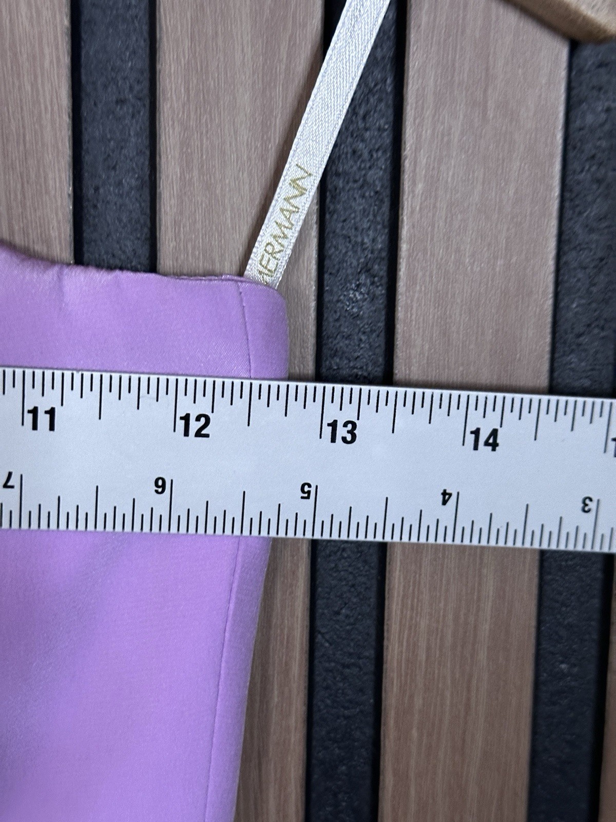 New Zimmermann Mini Dress 1 / Small Lilac Strapless 100% Silk Draped Sweetheart