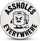 Funny Toilet Paper Vintage Restroom Tin Metal Signs Home Décor 8x8