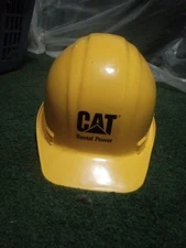 Bullard Caterpillar Hard Hat Inner Lining With Leather Front Guard Very Nice USA