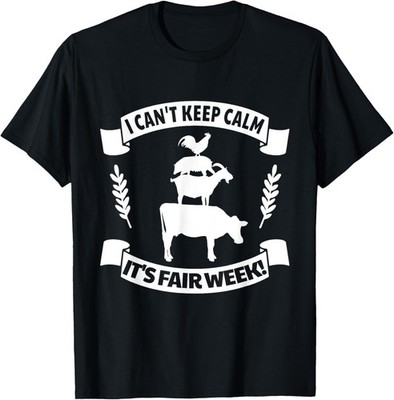 Fun State and County Fair Show - Farm Animal Showing Quote T-Shirt