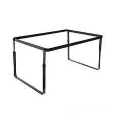 Hanging File Folder Frame - File Cabinet Rails with Espresso Brown Finish, Un...