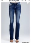 Miss Me Trinity Wing Bootcut Jeans women’s new size 29 Sold Out America Wings — photo 8