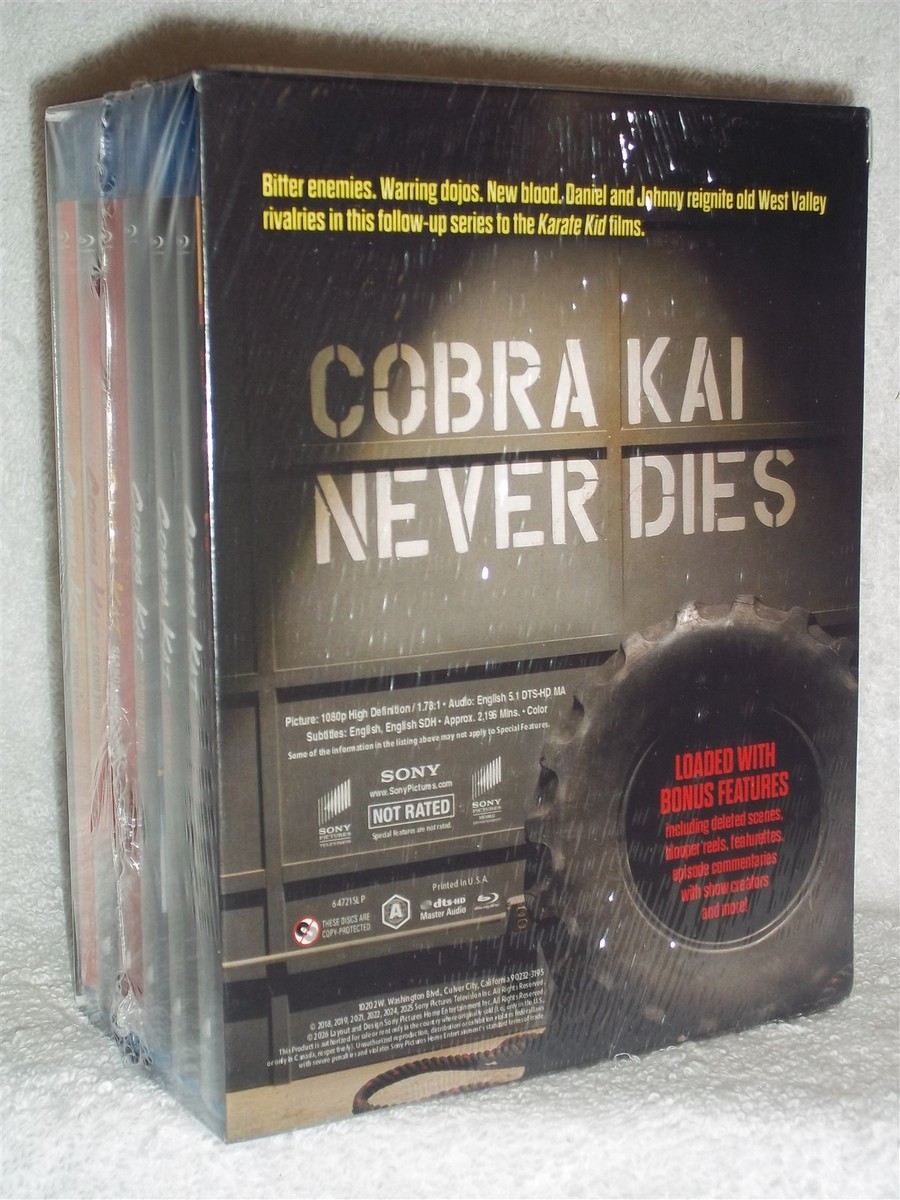 Cobra Kai: The Complete Series (Blu-ray, 2026) NEW Ralph Macchio