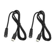 DC 3.5mm x 1.35mm to USB C Power Cord 1M/3FT, 35135 1 meter / 3 feet
