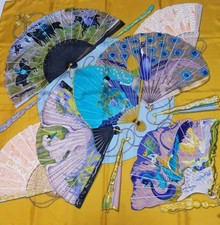 HERMES Carre 90 BRISE DE CHARME Scarf Women Auth