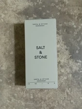 🌿 SALT & STONE Santal & Vetiver  DEODORANT  2.6 oz Aluminum Free
