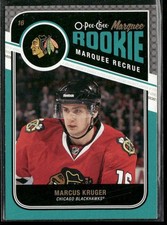2011-12 O-Pee-Chee Marcus Kruger RC #592 Chicago Blackhawks