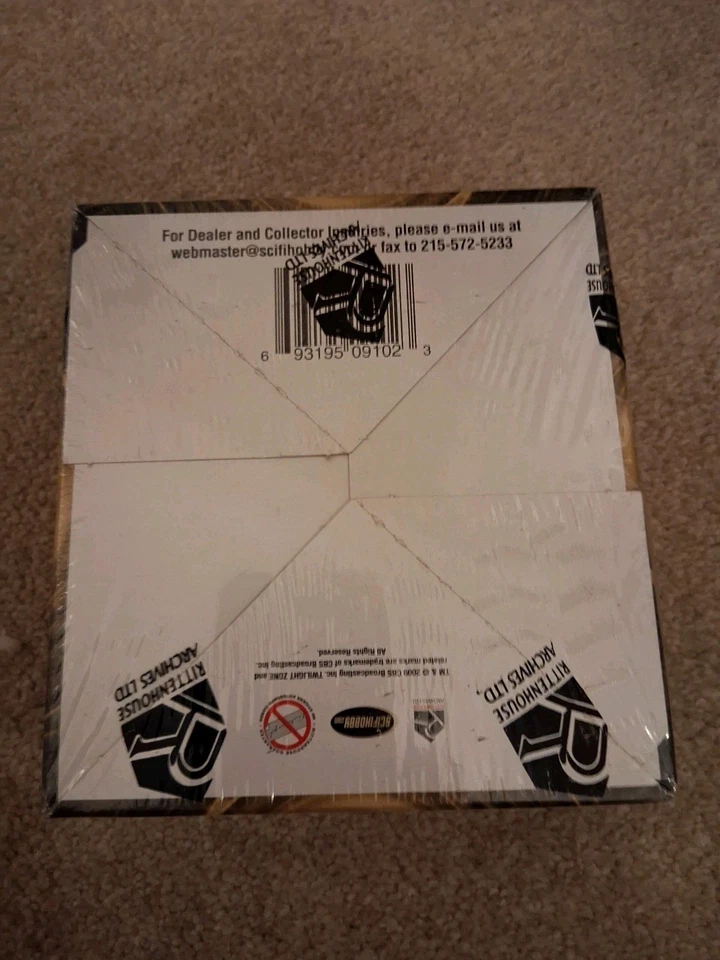 Twilight Zone Rittenhouse Archives Sealed Box 50th Anniversary Edition New  - Image 4 of 4