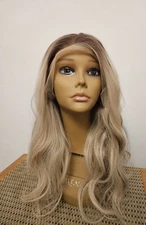 Blonde FREE PART FULL LACE FRONT WAVY VOLUMINOUS WIG