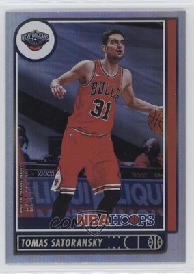 2021-22 Panini NBA Hoops Silver 148/199 Tomas Satoransky #75 0b3