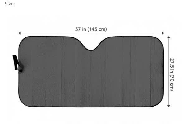 Venom Car Sunshade, Venom Windshield Cover Sunshade