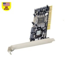 4 Port SATA PCI Expansion Card PCI To SATA Adapter Card for Windows XP