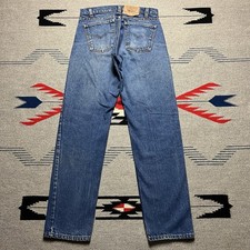 Vintage 70s 80s Levi  s 505 Denim Jeans Mens Actual Size 30x32 Blue
