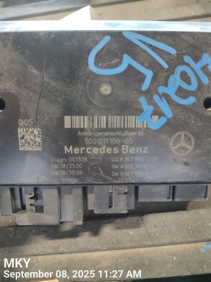 MÓDULO CONTROL CHASIS 1679001209 2021-2024 MERCEDES-BENZ GLE350 Foto 2 de 4