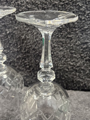 2 bicchieri da vino bianco in cristallo di Boemia - Crystalex - 7" - Foto 7 di 9