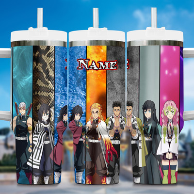 Custom Anime Slayer Corps Fan Gift Tumbler 40oz 30oz 20oz With Handle