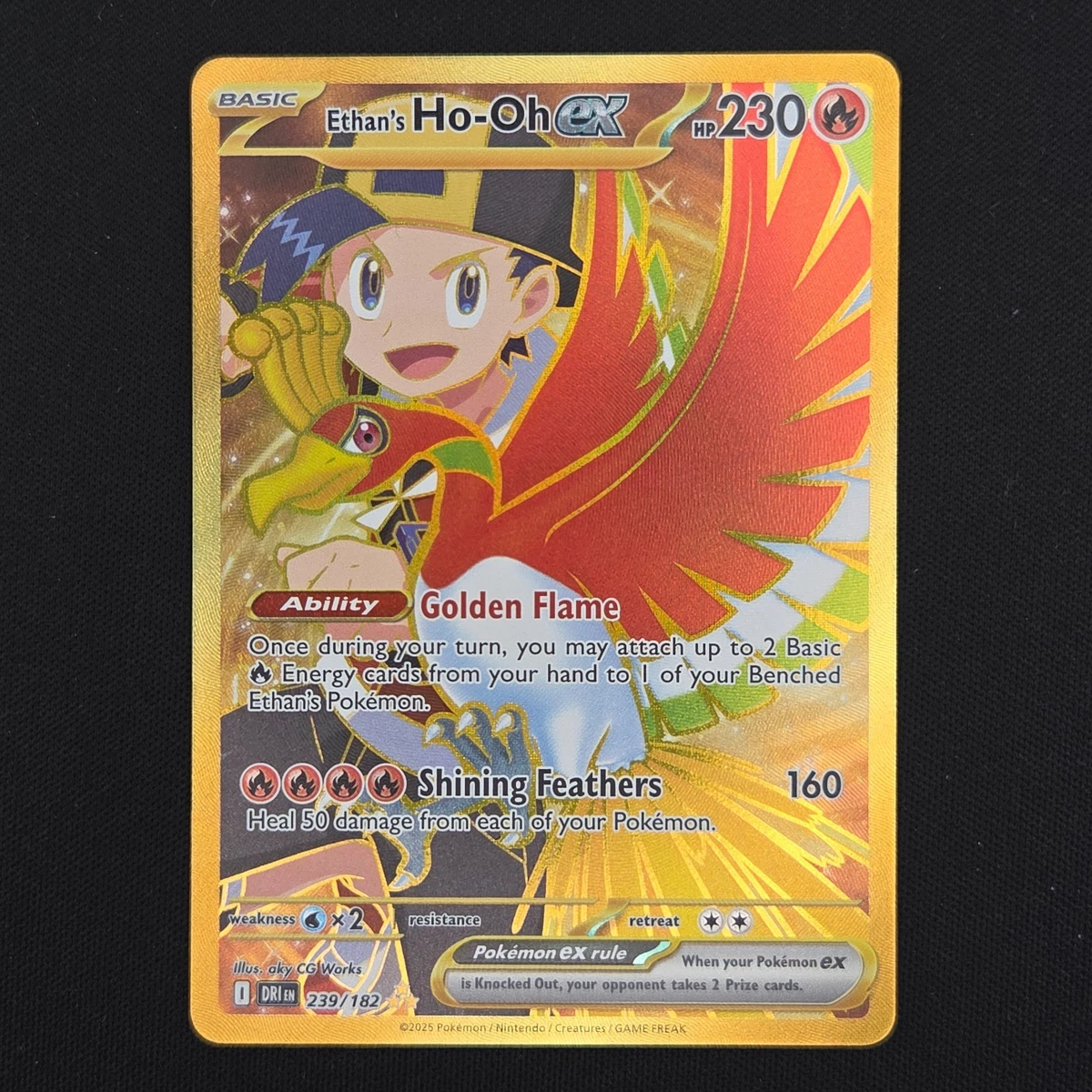 Ethan's Ho-Oh Ex Pokémon TCG Cards for sale