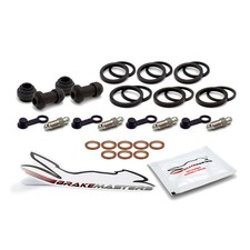 Honda VFR800 FiY 2000 front brake caliper service components seals non ABS