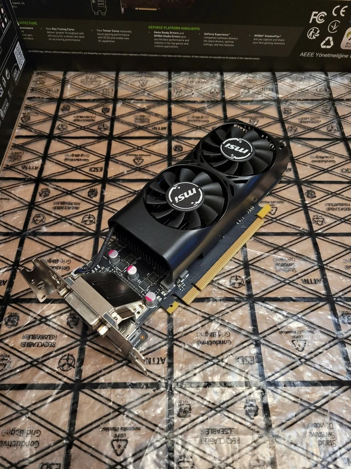 Nvidia GTX 1050 Ti Low Profile 4GB PC Gaming Graphics Card 🖥 Expertly Tested 🖥 - Image 2 of 4