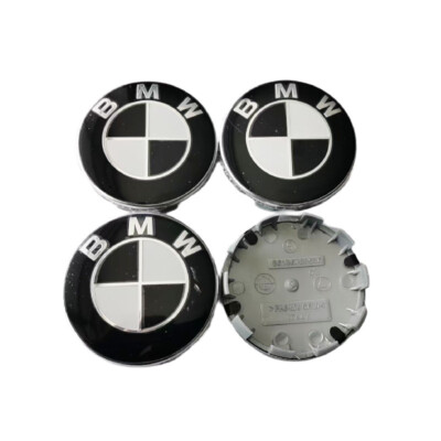 Für BMW M POWER 50TH 4pcs Ø68mm Nabenabdeckung Radnabenkappen Emblems Vor 2019