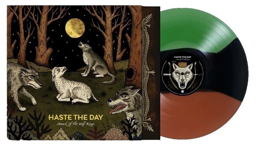 HASTE THE DAY - Attack Of The Wolf King LP Limited Edition Tri-color Vinyl