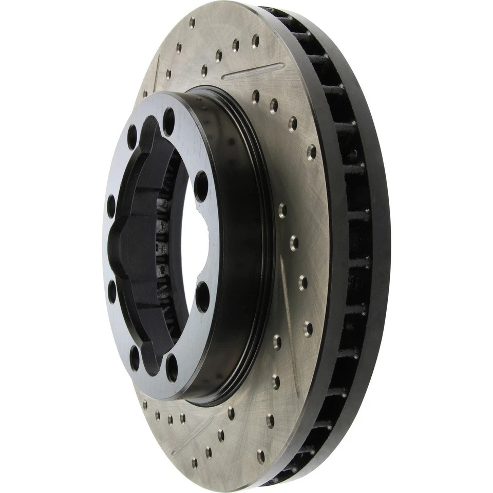 Par delantero de rotor de freno de disco Stoptech para Dodge Ram 3500 1994-1999 (43809) Foto 4 de 4