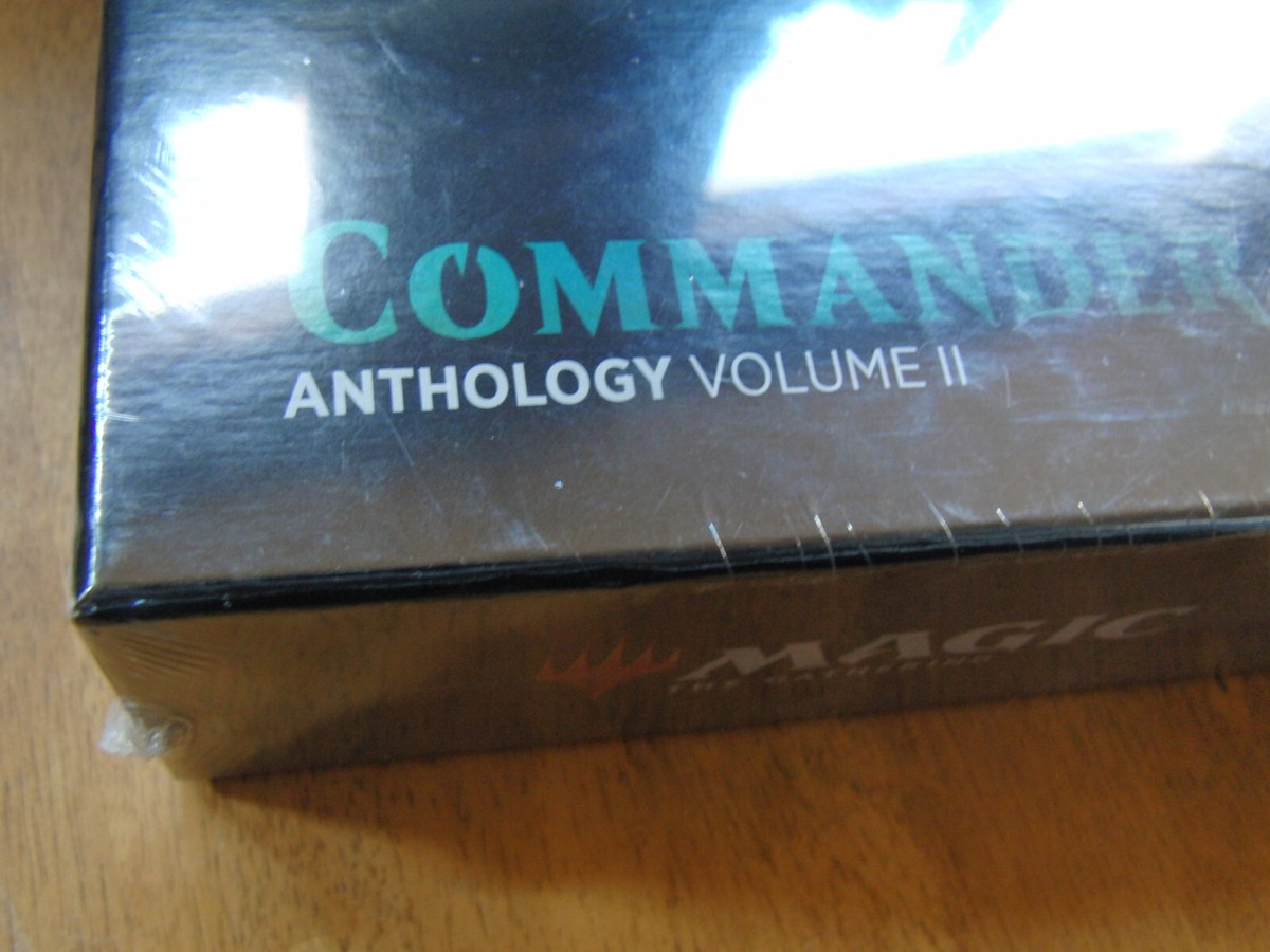 Mtg Magic The Gathering Commander anthology vol 2 Sealed Official