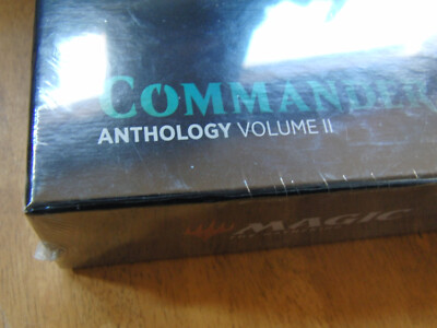 Mtg Magic The Gathering Commander anthology vol 2 Sealed Official