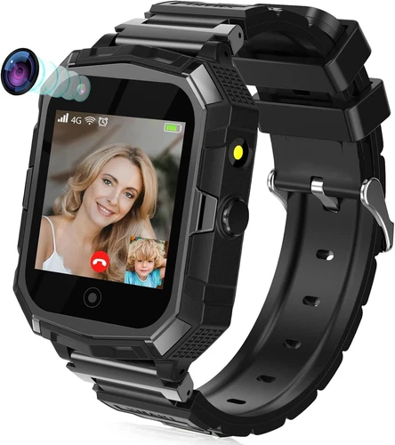 Smartwatch 4G Dzieci Telefon Zegarek z GPS WiFi Rozmowa wideo SOS dla chłopców Dziewcząt - Zdjęcie 4 z 65