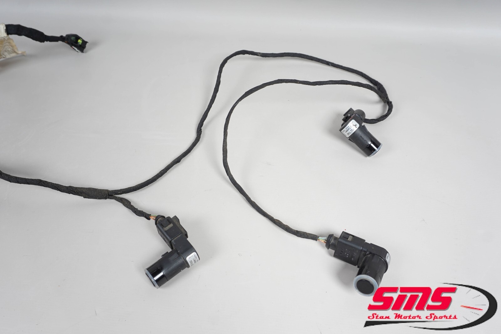 08-19 Maserati GranTurismo M145 Rear Bumper Parking Sensors Wire Harness Black