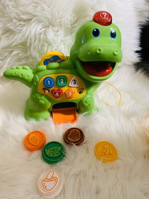 vtech chomp & count dino
