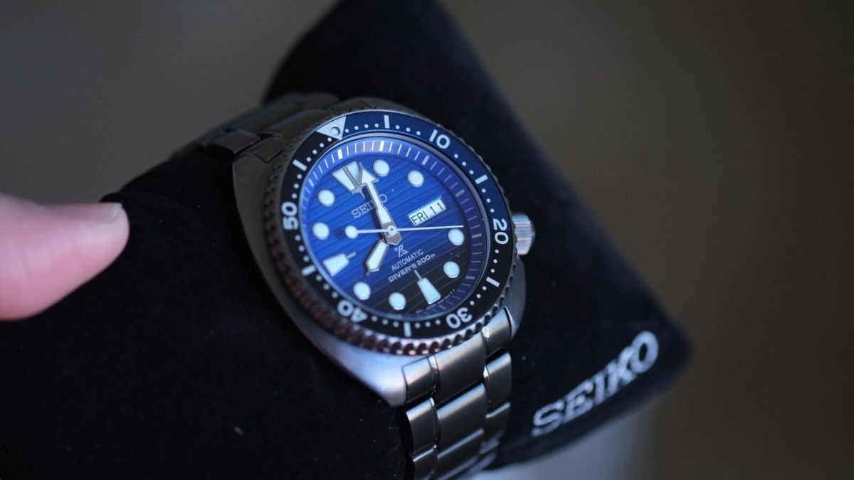 Seiko Prospex Special Edition SRPD11 Ion Black Bracelet 