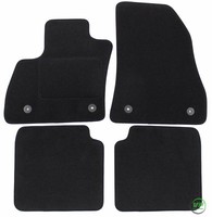 Velour FußMatten Autotepiche FüR Fiat 500L 2012-2022 4-Tlg Bef. Rund