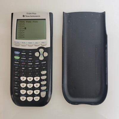 Texas Instruments TI-84 Plus Graphing Calculator Black - Tested & Working TI-84+
