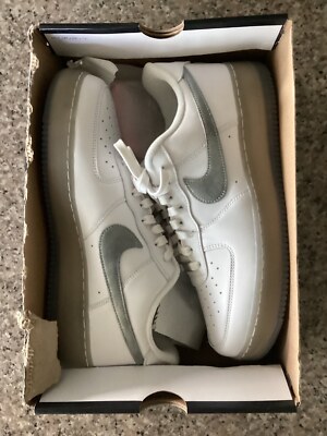 Nike Air Force 1 Low '07 PRM Size: 12 Color: White Metallic Silver