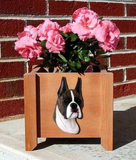 Boxer Blumentopf Brindle