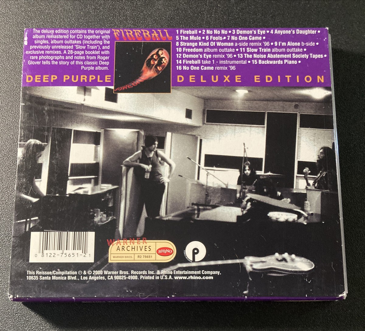 Fireball: 25th Anniversary (eng) by Deep Purple (CD, 1998