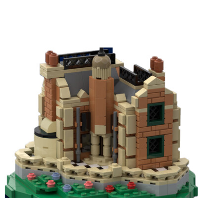 MOC: Horror House Iconic Attraction Toys Building Set Gift for Christmas 553 P