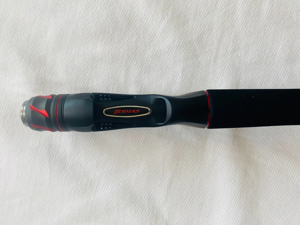 Varilla de fundición de cebo compuestos de vidrio Shimano 23 Zodias 166M-G 6,6 pies Foto 3 de 4