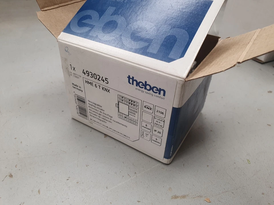 Theben Binäreingang HME 6 T KNX IP20 Bussystem-Binäreingang 4930235 Neu! - Bild 3 von 3