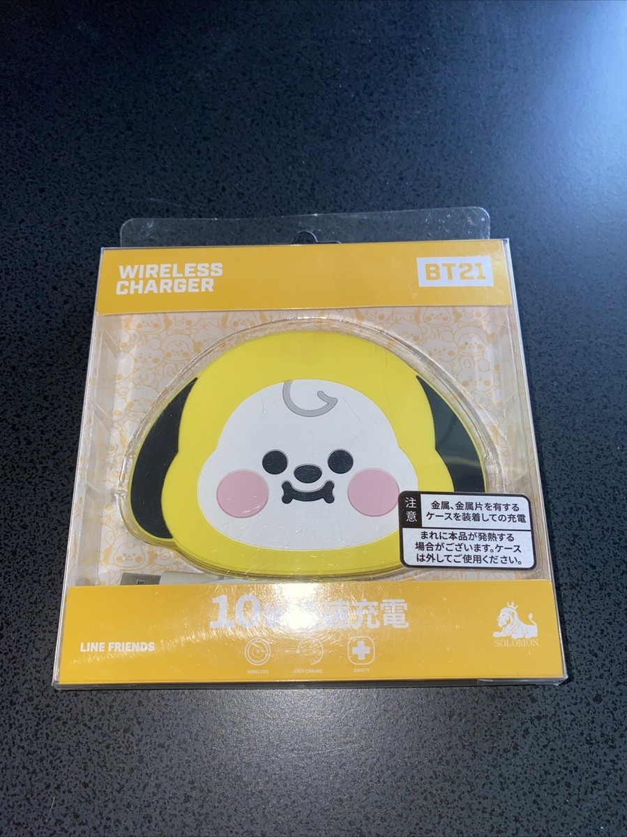 LINE FRIENDS BT21 CHIMMY 車用ワイヤレス高速充電スタンド 公式BTS