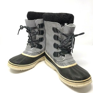 sorel houndstooth boots