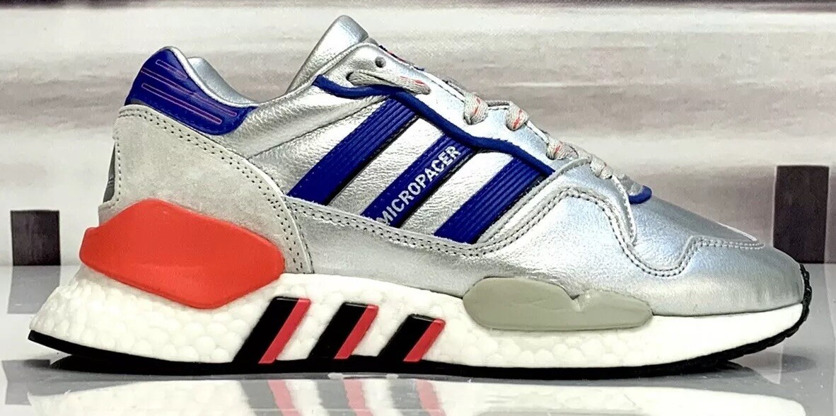 consumidor variable Turista Size 5 - adidas ZX 930 EQT Silver Metallic 2019 for sale online | eBay