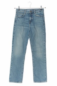 ZARA Jeans a vita alta blu stile casual Donna Taglia IT 40 | eBay