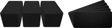  600 CD Disc Jewel Case Shelf Index Divider Cards - 3"x6-3/4" - Black Eco 20mil