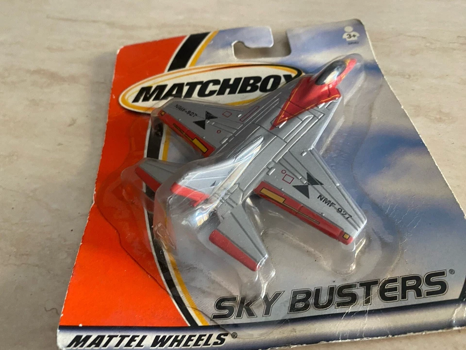 Aereo Matchbox Sky Busters die cast NMF-927 nuovo in blister 2001 da collezione - Immagine 3 di 4