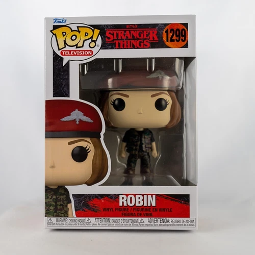 Funko Pop Television Stranger Things Season 4 Robin Hunter Outfit #1299 Figure