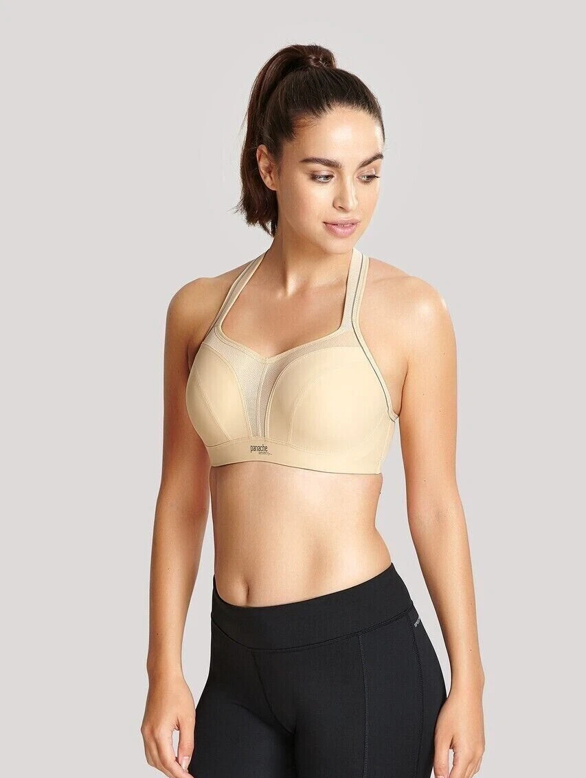 Panache Women's High Impact Underwired Sports Bra,Latte, 36F - RRP