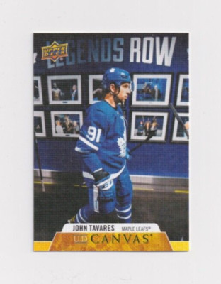 2020-21 Upper Deck UD CANVAS # C198 John Tavares Toronto Maple Leafs